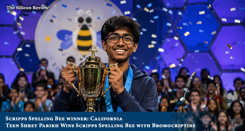 Scripps Spelling Bee winner: California Teen Shrey Parikh Wins Scripps Spelling Bee with Bromocriptine
